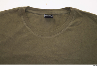 Danas Clothes  342 army clothing olive green crew-neck t-shirt…